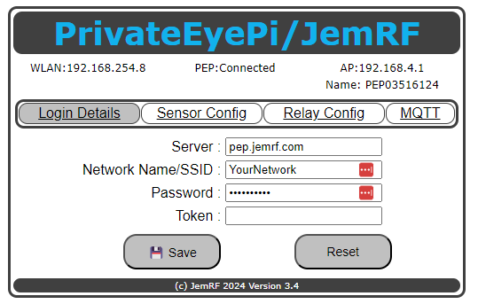 WiFi Sensor Online